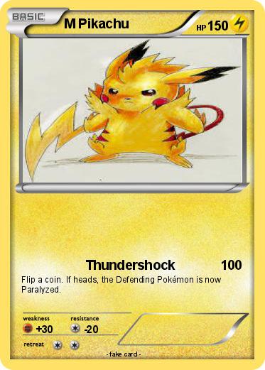 Pokemon M Pikachu