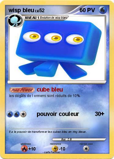 Pokemon wisp bleu