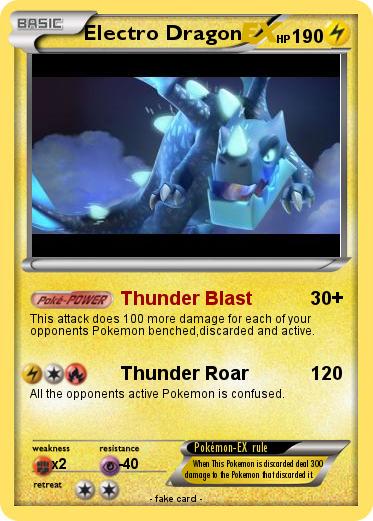 Pokemon Electro Dragon