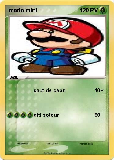 Pokemon mario mini