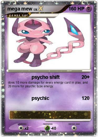 Pokemon mega mew