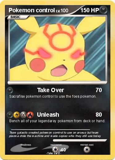 Pokemon Pokemon control