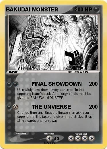 Pokemon BAKUDAI MONSTER