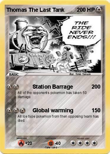 Pokemon Thomas The Last Tank