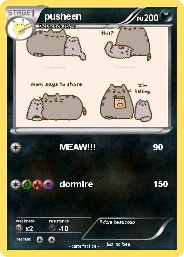 Pokemon pusheen