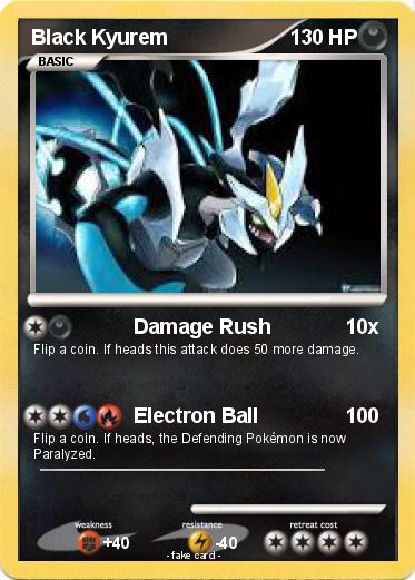 Pokemon Black Kyurem