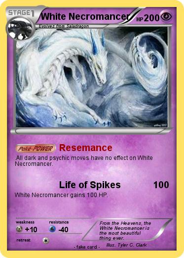 Pokemon White Necromancer