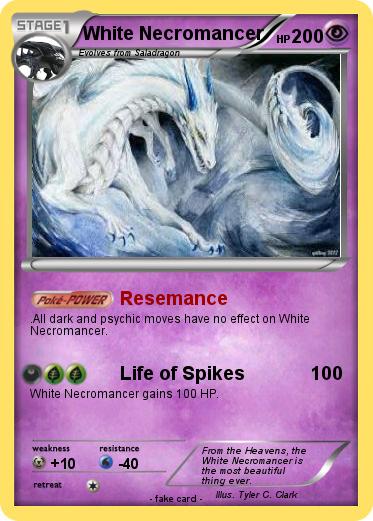 Pokemon White Necromancer