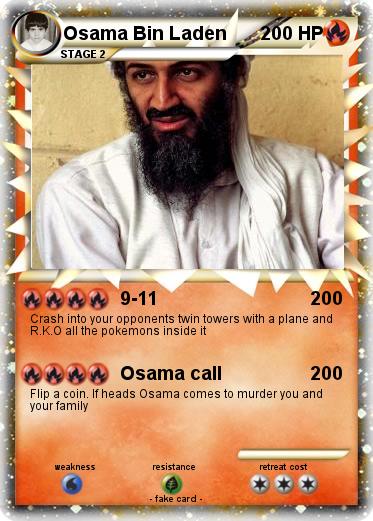 Pokemon Osama Bin Laden