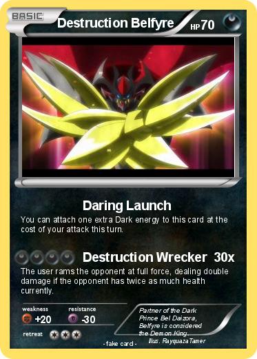 Pokemon Destruction Belfyre
