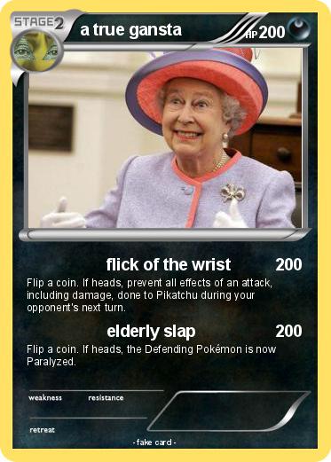 Pokemon a true gansta