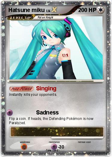 Pokemon Hatsune miku