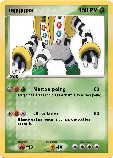 Pokemon régigigas