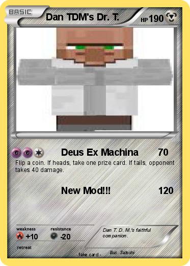 Pokemon Dan TDM's Dr. T.