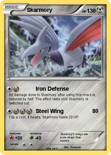 Pokemon Skarmory