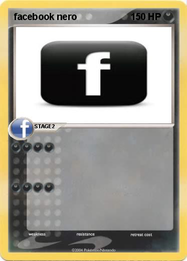 Pokemon facebook nero