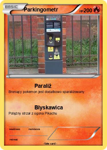 Pokemon Parkingometr