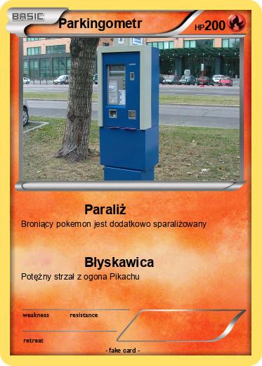 Pokemon Parkingometr
