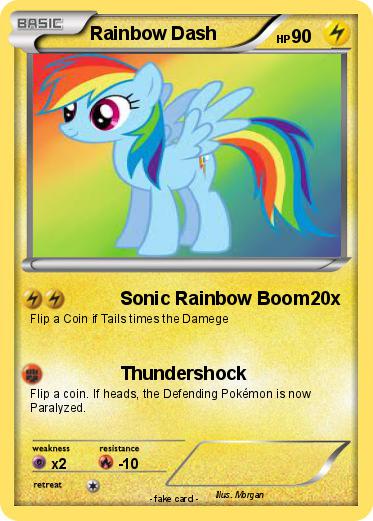 Pokemon Rainbow Dash
