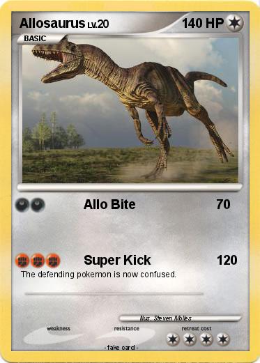 Pokemon Allosaurus