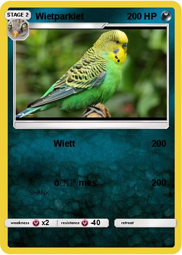 Pokemon Wietparkiet
