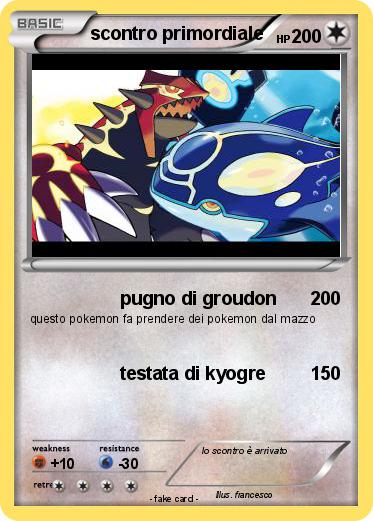 Pokemon scontro primordiale