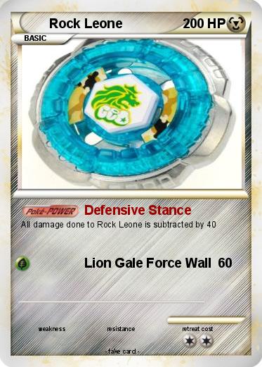 Pokemon Rock Leone
