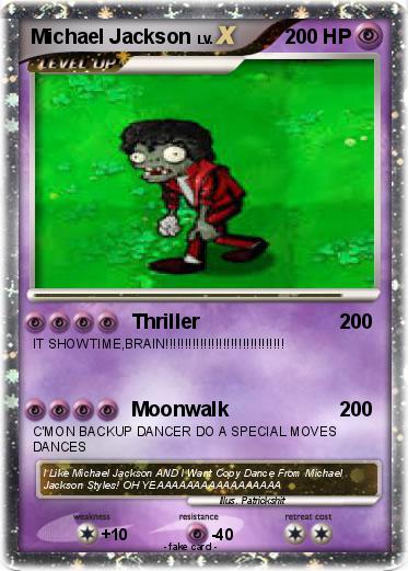 Pokemon Michael Jackson
