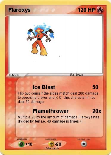 Pokemon Flaroxys
