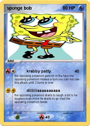 Pokemon sponge bob