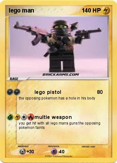Pokemon lego man