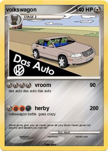 Pokemon volkswagon