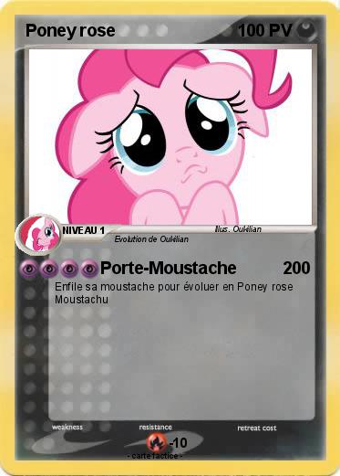 Pokemon Poney rose