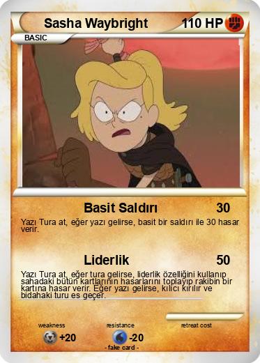 Pokemon Sasha Waybright
