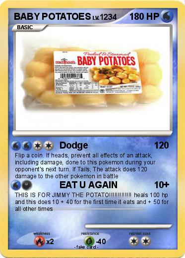 Pokemon BABY POTATOES