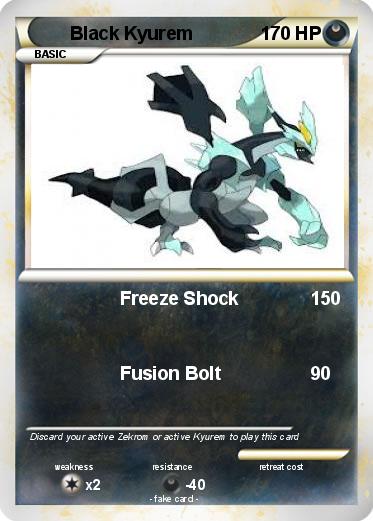 Pokemon Black Kyurem