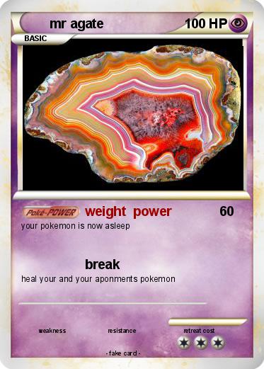 Pokemon mr agate