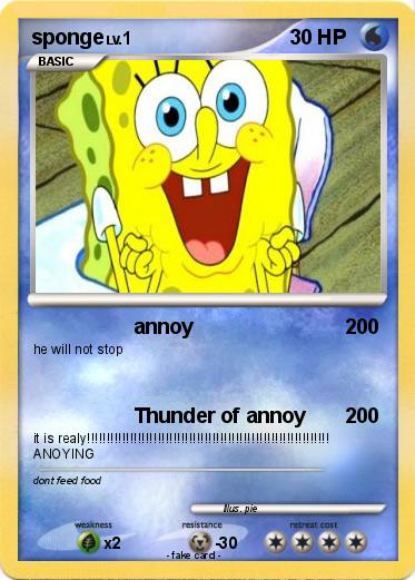 Pokemon sponge