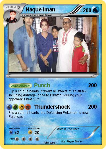 Pokemon Haque Iman