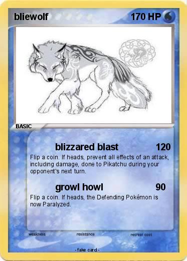 Pokemon bliewolf