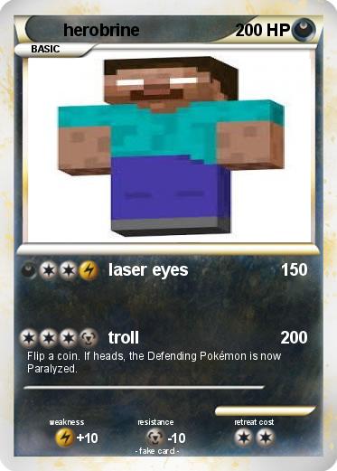 Pokemon herobrine