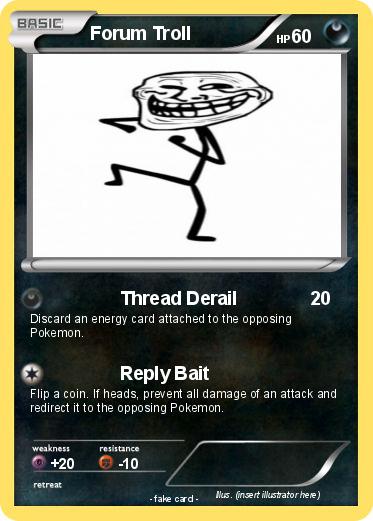 Pokemon Forum Troll
