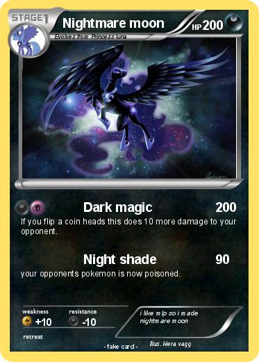 Pokemon Nightmare moon