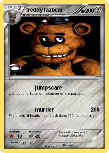 Pokemon freddy fazbear