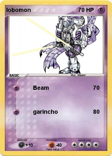 Pokemon lobomon