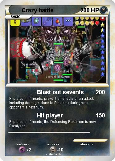 Pokemon Crazy battle