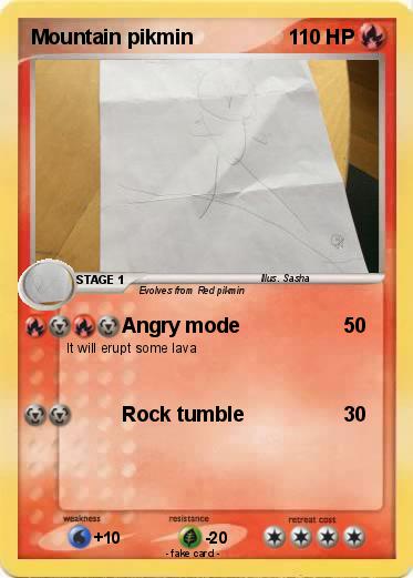 Pokemon Mountain pikmin