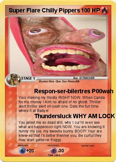 Pokemon Super Flare Chilly Pippers