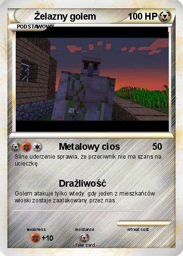 Pokemon Żelazny golem