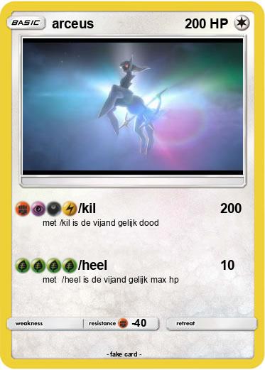 Pokemon arceus